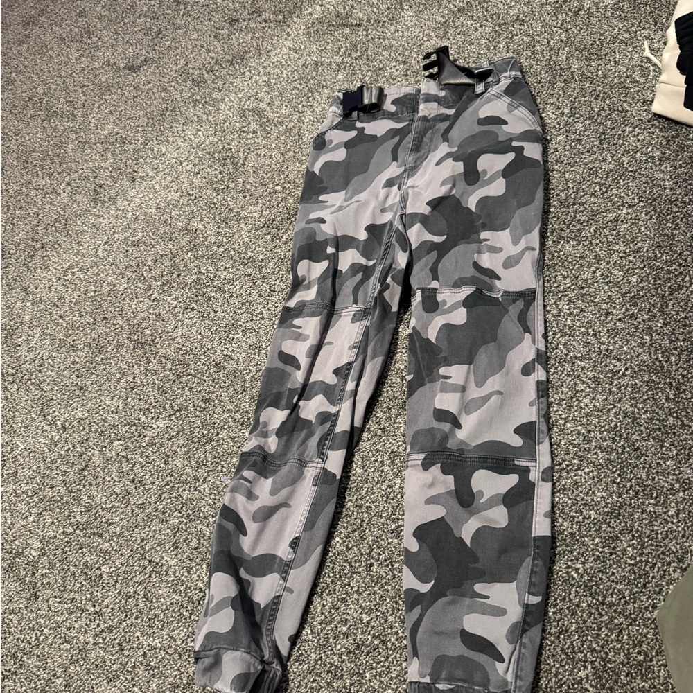 Hollister Camouflage Cargo Pants